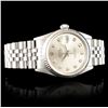 Image 3 : 36MM Diamond SS Rolex DateJust Watch