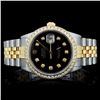 Image 2 : 36MM Rolex DateJust Watch with YG/SS & Diamond