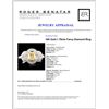 Image 4 : 18K Gold Ring w/ 1.79ctw Fancy Diamonds
