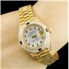 Image 4 : 1.50ct Diamond Ladies Rolex DateJust Watch 18K YG