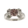 Image 1 : Solid Platinum 1.66ctw Diamond Ring