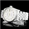 Image 2 : Rolex SS DateJust 36mm Diamond Wristwatch