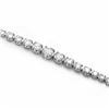 Image 1 : Diamond Bracelet: 3.00ct, 18k White Gold