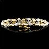 Image 1 : 0.25ctw Diamond Bracelet in 14K Gold