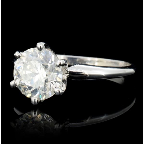 1.51ct Diamond Solitaire Ring in 14K White Gold