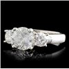 Image 1 : 2.14ctw Diamond Ring in 14K White Gold