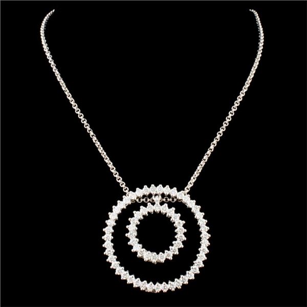 2.37ctw Diamond Pendant in 14K Gold