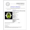 Image 5 : 6.55ct Peridot & 1.29ctw Diamond Ring in 18K Gold