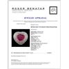 Image 4 : 7.17ct Ruby & 2.93ctw Diamond Ring 18K Rose Gold