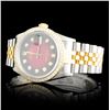 Image 7 : 36mm Diamond Rolex DateJust Watch