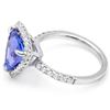 3.50ct Tanzanite & 0.60ct Diamond Ring in 14K Gold