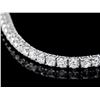 Image 1 : 7.45ct Diamond Bracelet in 18k White Gold