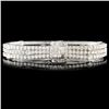 Image 1 : 11ctw Diamond Bracelet in 18K Gold