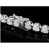 Image 1 : 10ct Diamond Tennis Bracelet in 18k White Gold