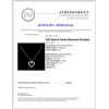 Image 4 : Diamond Pendant: 0.74ctw, 14K Gold