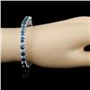 Image 3 : 16.98ctw Diamond Tennis Bracelet in 14K Gold