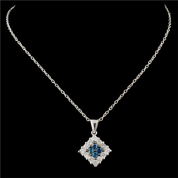 0.63ctw Diamond Pendant in 14K Gold