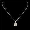 Image 1 : 0.65ctw Diamond Pendant in 14K Gold