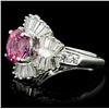 Image 3 : 2.26ct Spinel & 1.51ct Diam Ring in 18K White Gold