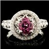 Image 2 : 18K Gold Ring with 1.69ct Spinel & 0.47ctw Diam