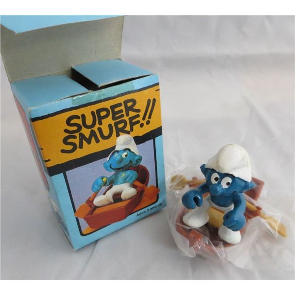 Schleich Schtroumpf : Schtroumpfiade + Super Smurf - Avec Boîtes - Occasion