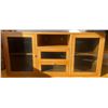 Image 1 : Teak Entertainment Centre 63L x 19D x 30H