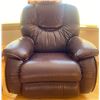 Image 1 : Leather Lazyboy Recliner Armchair 34W x 39D x 40T