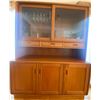 Image 1 : 2014 Benny Linden Teak China Cabinet 57L x 27 x 70T