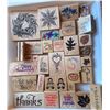 Image 1 : Rubber Stamp Collection - For Making Crafts & Cards