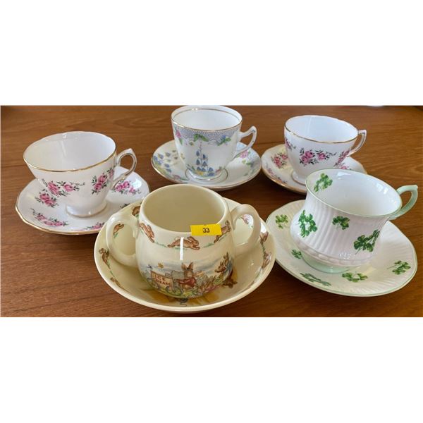 Teacup Collection Royal Vale Queens Royal Doulton Bunnykins