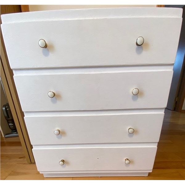 White Chest Of Drawers 30L x 15.5D x 37T