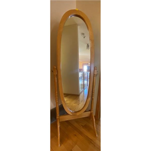 Oak Dressing Mirror 61H