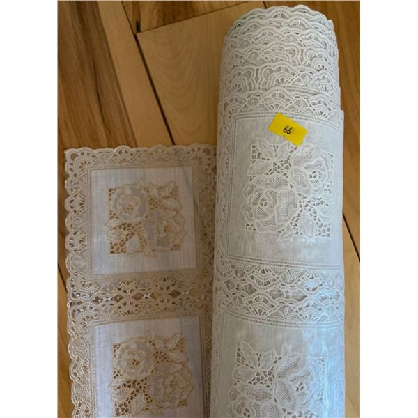 Plastic Table Protector Fits Large Table 10 Place Settings