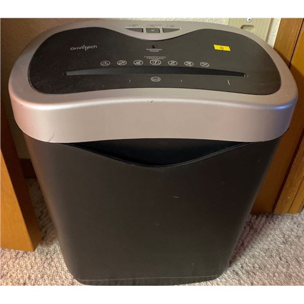 Omnitec Paper Shredder Fireking Safe Storage Box