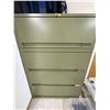 Image 1 : Avacado Green 4 Drawer Filing Cabinet 36W x 18D x 54T