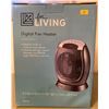 Image 1 : For Living Space Heater - Digital Fan Heater