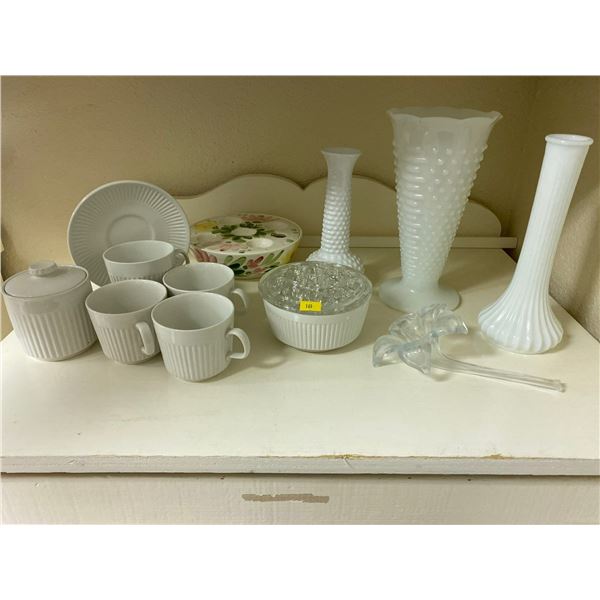 Milk Glass Collection