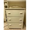 Image 1 : White Wood Painted Dressers 28L x 21D x 36T