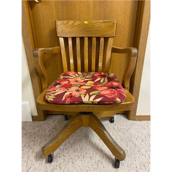 Oak Office Chair
