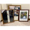 Image 1 : Stool Mirror Shadow Box and Normal Frame
