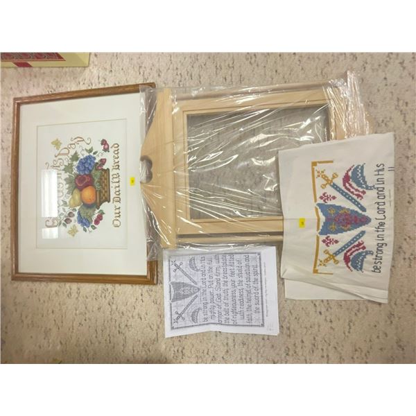 Cross Stitch Give Us Our Daily Bread & Kit