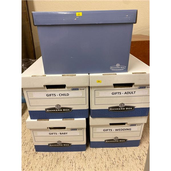 Gift Mystery Boxes - She Purchased Gifts In Case She Was Invited To A Party