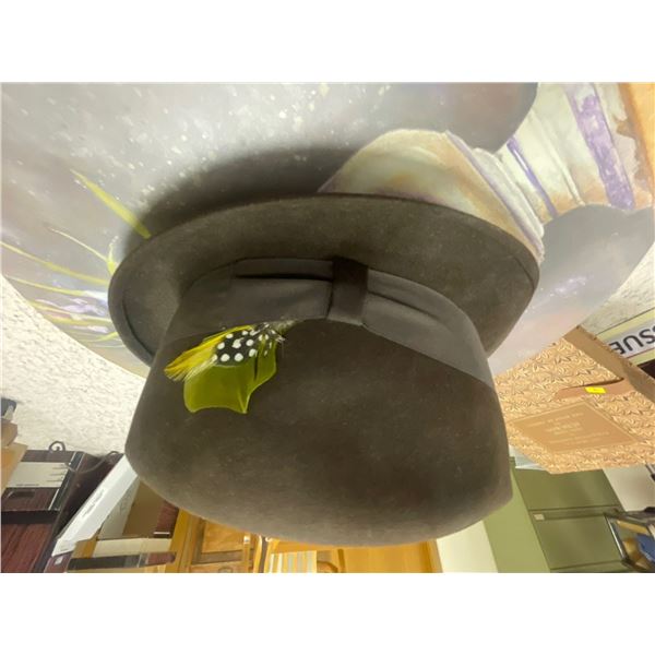 Hat Box Cuff Links Hankies Woodwards Hat 7 1/8