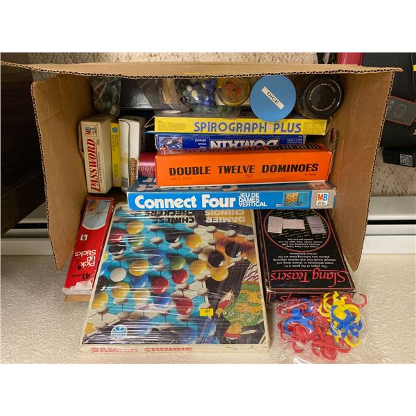 Box Of Games Battleship - Password - Spirograph - Clue Connect 4