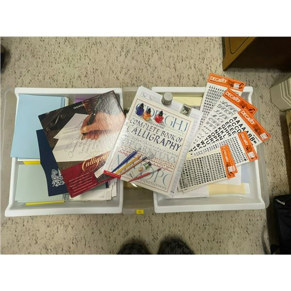 Calligraphy & Card Craft Supplies Collection
