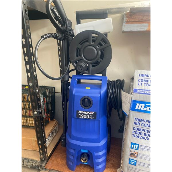 Simonize 1900 PSI Electric Pressure Washer