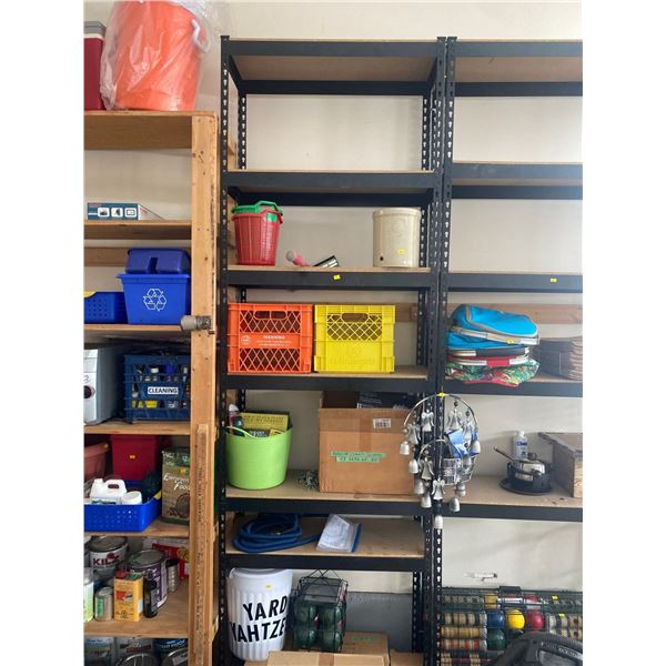 Tall Steel Garage Shelving 106T x 34W x 14D Contents Not Included