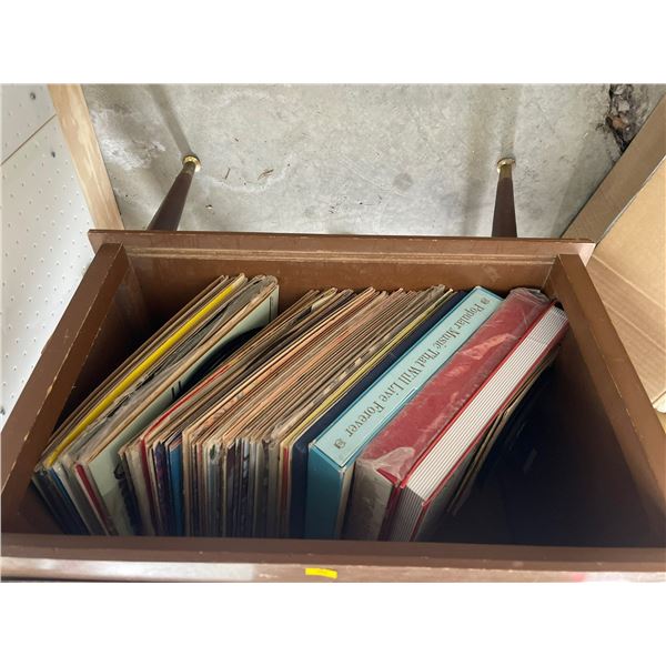 Record Collection & Storage Cabinet