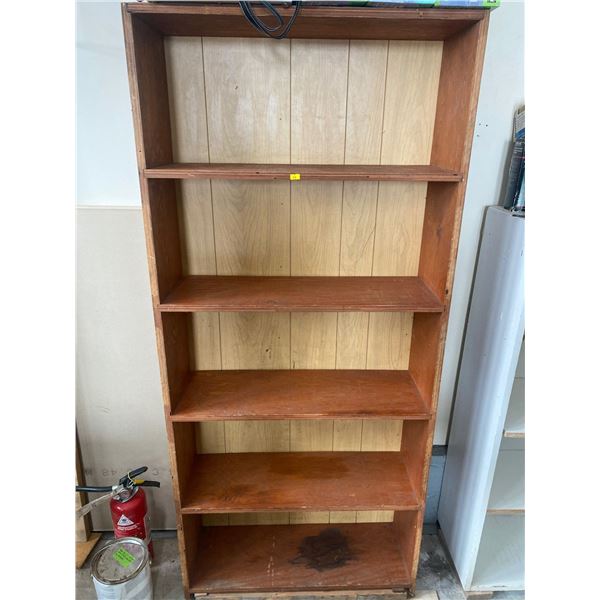 Wood Bookshelf Contents Not Included 30W x 11d x 68T
