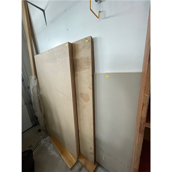 Wood Collection 36 x 62 large fibreboard 3 Pieces & Sheet Gyprock